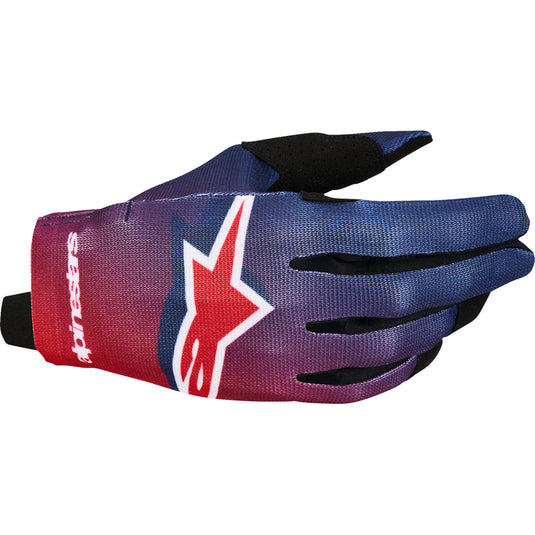 Alpinestars Radar Gloves (X-Large, Black/Red/Purple)
