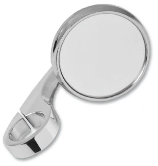 Todds Cycle 0640-0747 Clamp-On Shooter Mirror for 1in. Handlebars - Chrome