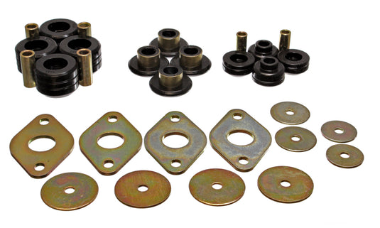 Energy Suspension 8.4103G ES Body Mounts - Black