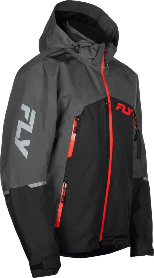 Fly Racing Incline Jacket (Small, Gray/Black)