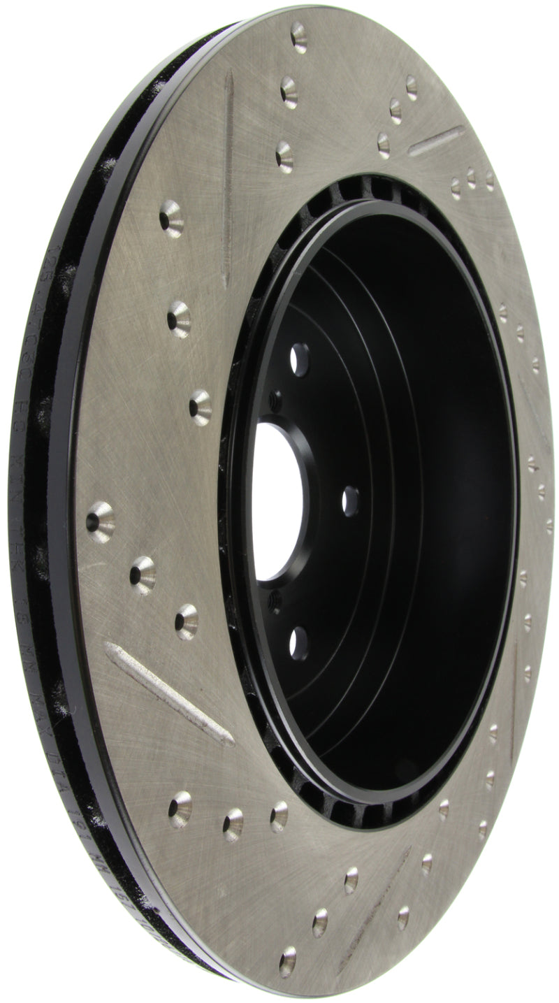 Load image into Gallery viewer, Stoptech 127.47030L ST Slot &amp; Drill Brake Rotors
