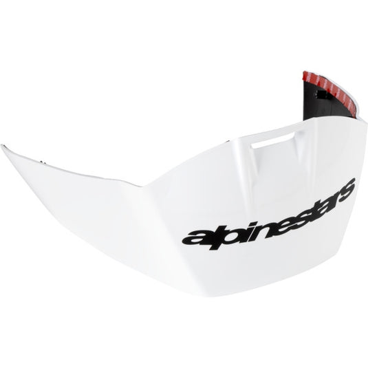 Alpinestars Race Spoiler for Supertech R10 Helmet - Gloss White