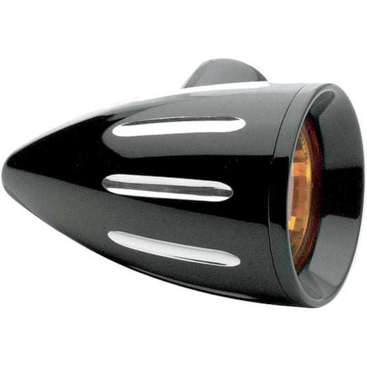 Headwinds 3-1811ZAP 1in. Turn Signals - Revolver Rocket - Black
