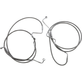 Magnum 589992 XR Stainless Dot Handlebar Installation Kit - 15in-17in. - Chrome Fittings