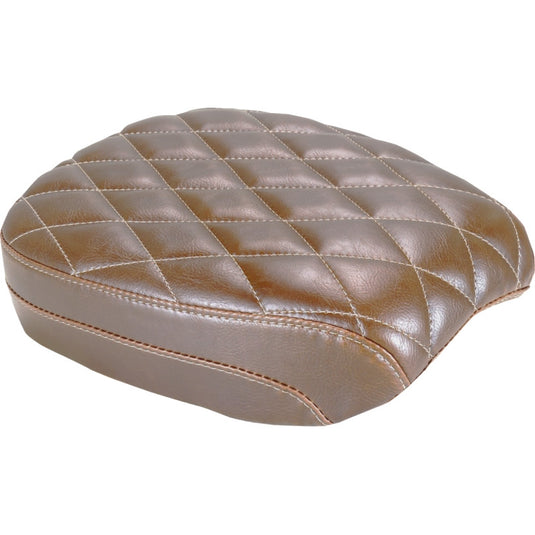 Mustang 84157 Wide Tripper Passenger Seat - Diamond Toast Stitch - Brown