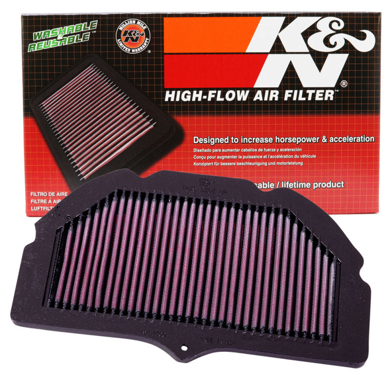 Load image into Gallery viewer, K&amp;N Engineering SU-7500 KN Motorcycle Direct Fit Air Filters
