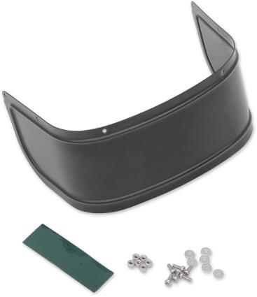 Drag Specialties 1405-0222 Front Fender Skirt - Smooth - Black