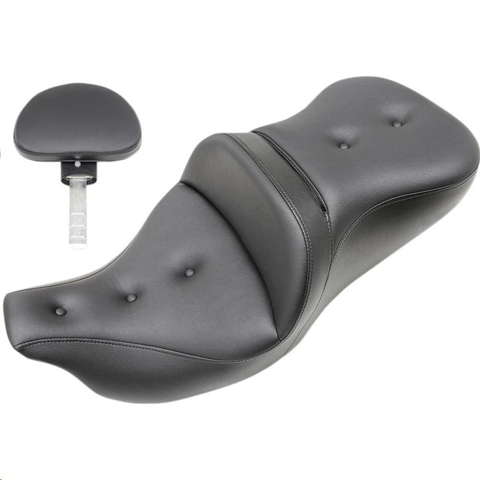 Saddlemen 808-07B-181TBR Road Sofa PT Seat with Backrest - Unheated