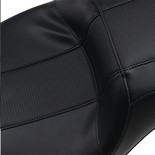Le Pera LK-997DLGT3 Outcast Daddy Long Legs Carbon Fiber 2UP Seat with Driver Backrest - Black