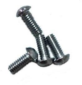 Harddrive 086021 Stainless Button Head for Sissy Bar - 1/4in.-28 x 5/8in.