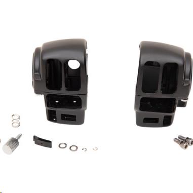 Drag Specialties 0616-0359 Switch Housing Kit - Matte Black