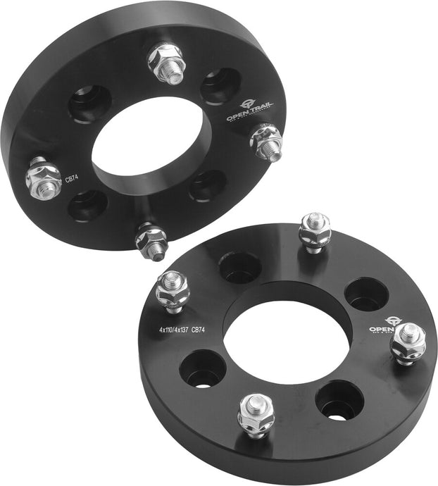 Open Trail AC-06687-1BK Wheel Spacer 1in 4/110 to 4/137 - 10 x 1.25mm