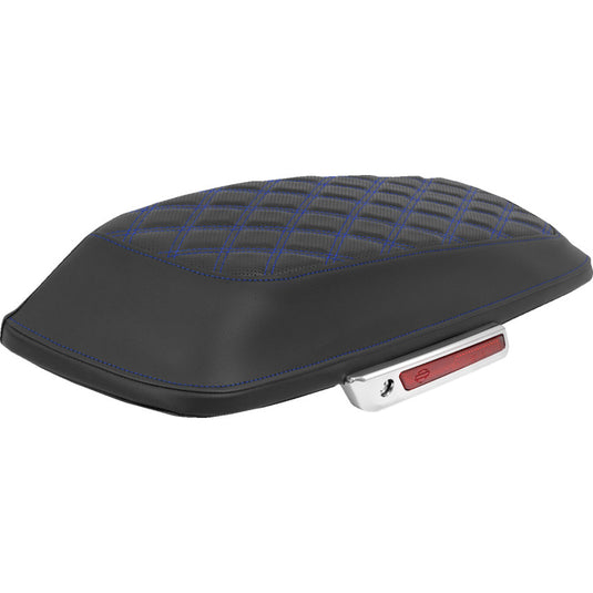 Saddlemen L870-14-18401 Lattice Stitched Saddlebag Lid Cover - Blue