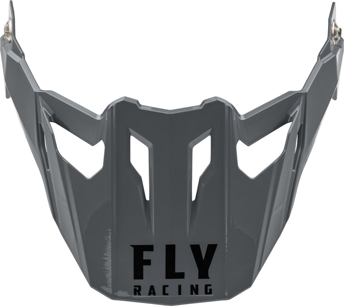 Fly Racing Visor for Trekker Solid Helmet - Gray