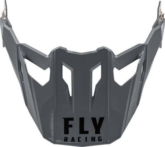 Fly Racing Visor for Trekker Solid Helmet - Gray