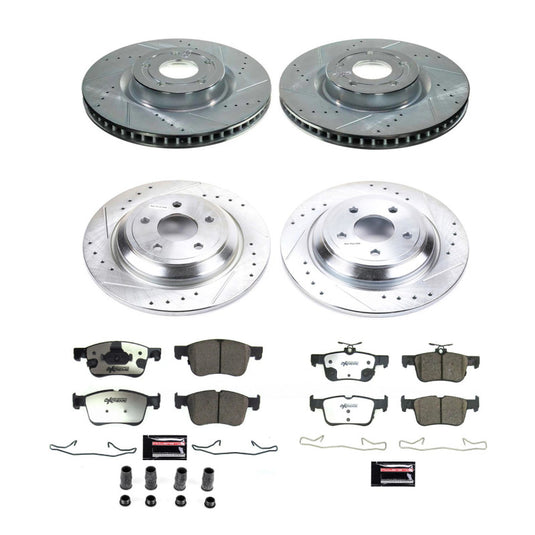 Powerstop K8644-36 PSB Z36 Truck & Tow Kit