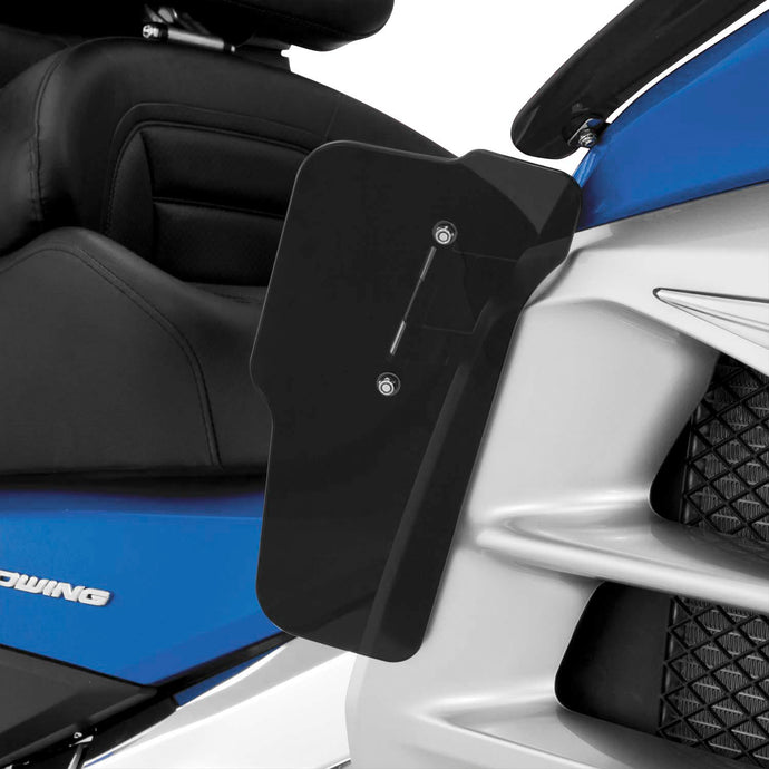 Show Chrome 52-865L Lower Wind Deflector - Smoke