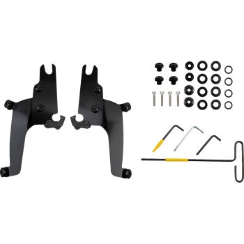 Memphis Shades MEB2070 Quick Change Mount Kit for Sportshield Windshields - Black