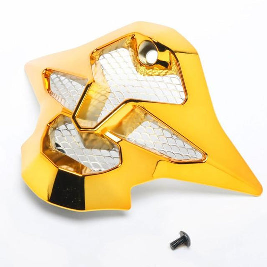 Shoei VFX-W Mouthpiece - Chrome Gold