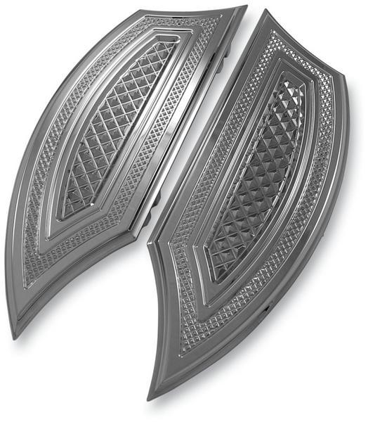 Eddie Trotta Designs TC-553 Driver Floorboards - Chrome