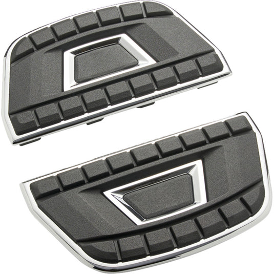 Ciro 61800 Chicane Floorboard Inserts - Passenger - Chrome