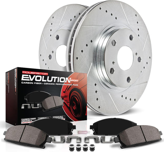 Powerstop K8183 PSB Evolution Drill/Slot Rotor