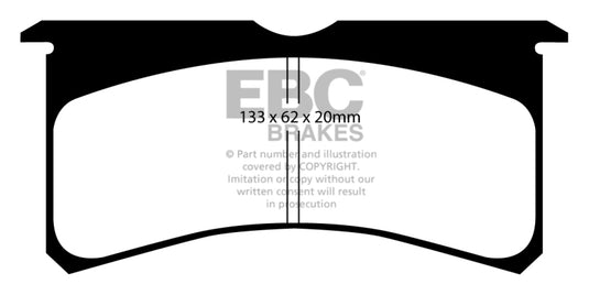 Ebc DP3037/2C EBC Redstuff Brake Pad Sets