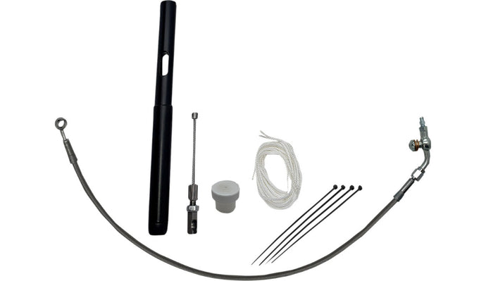 Fat Baggers, Inc. 109914 EZ Install Handlebar Kit - Braided