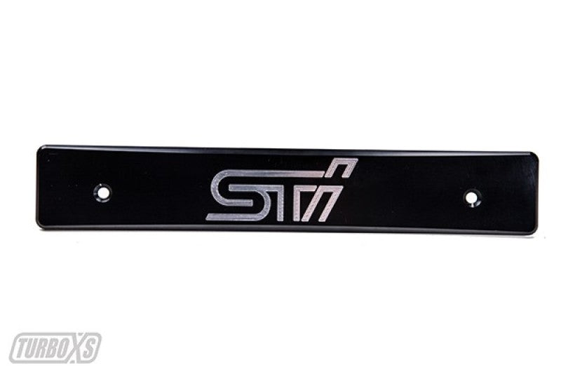 Load image into Gallery viewer, Turbo Xs WS15-LPD-BLK-STI TXS License Plate Relocation
