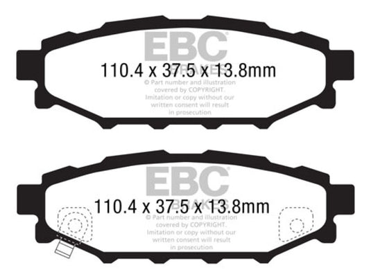 Ebc DP31584C EBC Redstuff Brake Pad Sets
