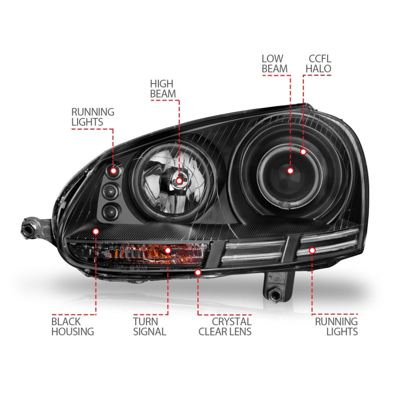 Load image into Gallery viewer, Anzo 121345 ANZ LED/Projector Headlights

