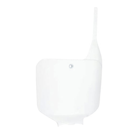 Polisport 8680800001 Front Number Plate - White