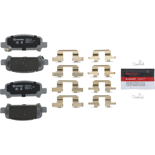 Brembo Oe P78011N BRE Ceramic Pads
