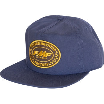 Fmf Racing Factory Flag Hat (One Size Fits Most, Navy)