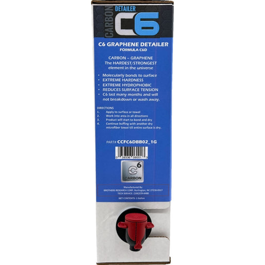 Cycle Care Formulas CCFC6DBB02_1G C6 Detailer - Graphene Formula