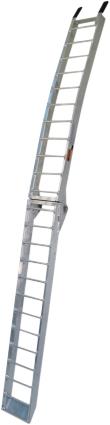Motorsport Products 91-4008 Arched Aluminum Folding Ramp - 7ft. x 8in.