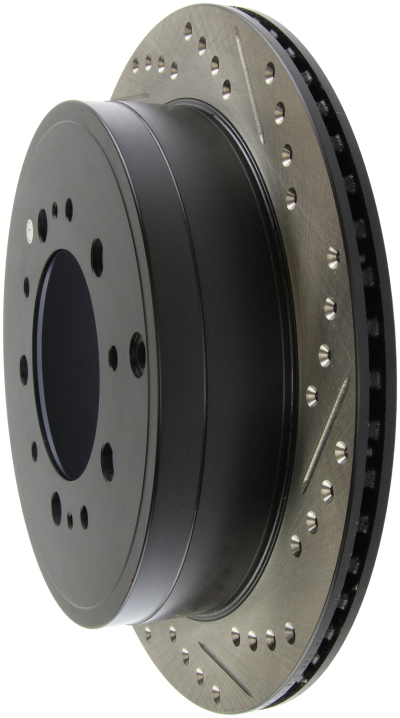 Load image into Gallery viewer, Stoptech 127.44157L ST Slot &amp; Drill Brake Rotors
