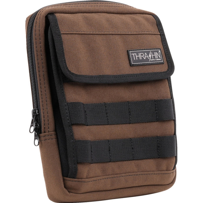 Thrashin Supply Company THB-0032 Handlebar Bag Slim - Brown