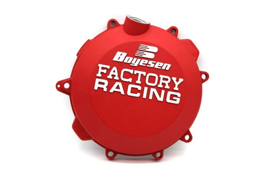 Boyesen CC-42CR Factory Clutch Cover - Red