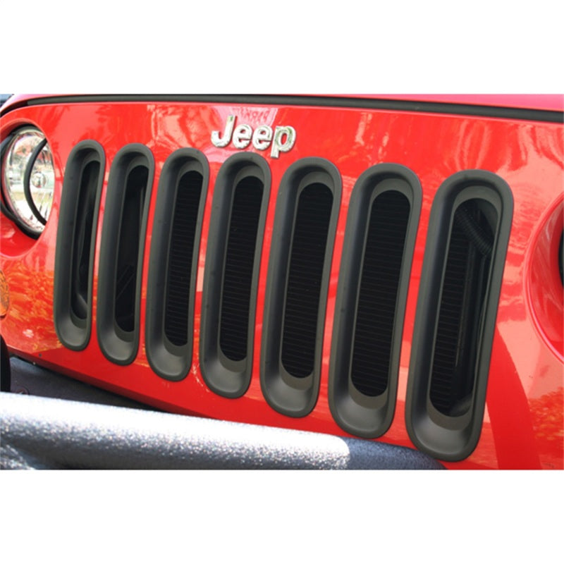 Load image into Gallery viewer, Rugged Ridge 11306.30 RUG Grille Inserts
