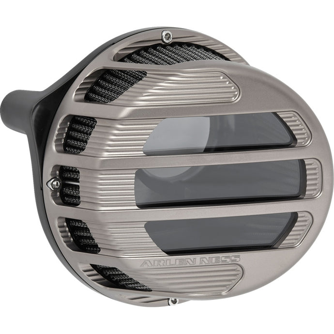 Arlen Ness 600-249 Sidekick Air Cleaner - Titanium Anodized