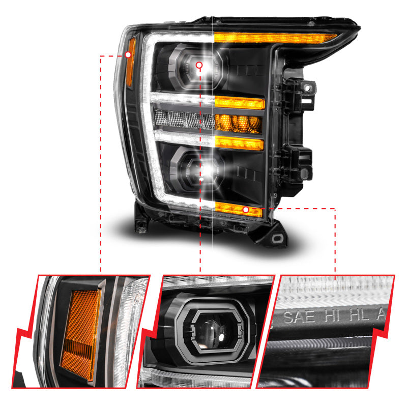 Load image into Gallery viewer, Anzo 111594-R ANZ LED/Projector Headlights
