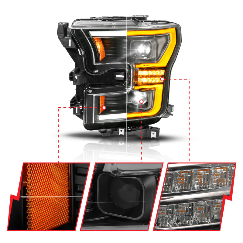 Load image into Gallery viewer, Anzo 111630A ANZ LED/Projector Headlights
