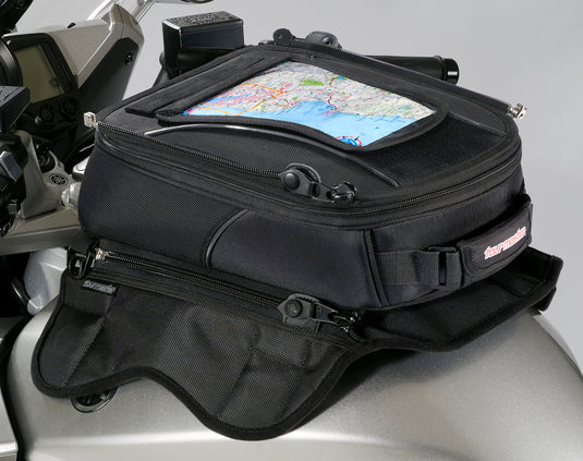 Tourmaster 8263-1005-30 Tour Master Elite Tri-Bag Tank Bag - Strap Mount