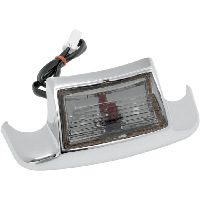Drag Specialties 2040-0584 Rear Fender Tip Light - Light with Smoke Lens