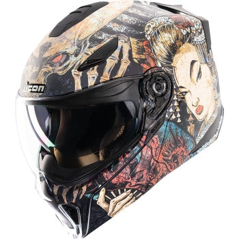 Icon Threshold Odokuro Helmet (Medium, Black)