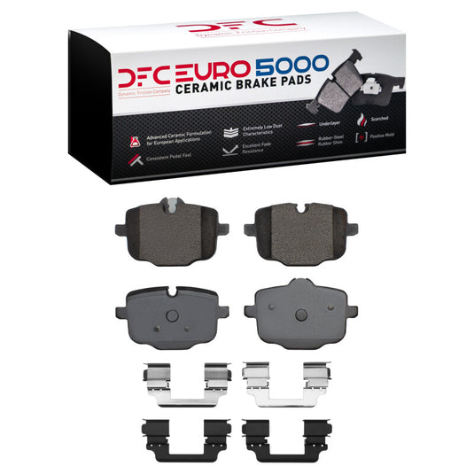 Dfc 1600-1850-01 DFC Euro 5000 Ceramic Brake Pads