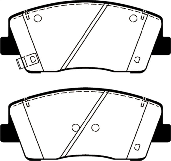 Ebc DP32358C EBC Redstuff Brake Pad Sets