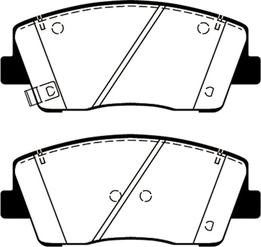 Ebc DP32358C EBC Redstuff Brake Pad Sets