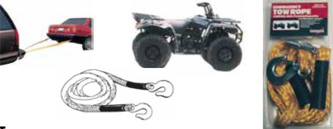 Erickson 09103 1/2in. x 14ft. Tow Rope